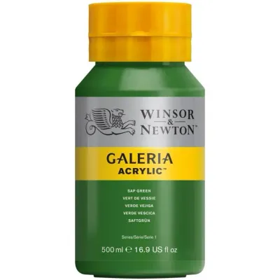 Winsor & Newton Galeria Acrylic 500ml Sap Green 599