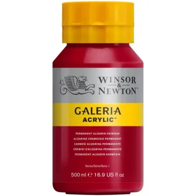 Winsor Newton Galeria Akrilik Boya 500 ml Perm. Alizarin Crimson 466