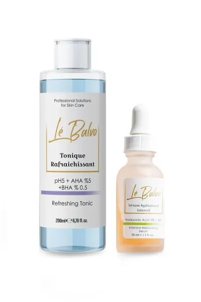 Gözenek Arındırıcı Canlandırıcı Tonik + Nemlendirici Bakım Serumu (hyaluronic Acid %3 B5)