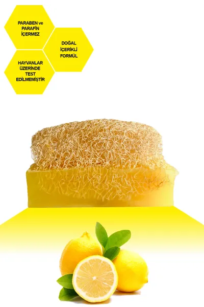 Kabak Lifli Limon Sabunu