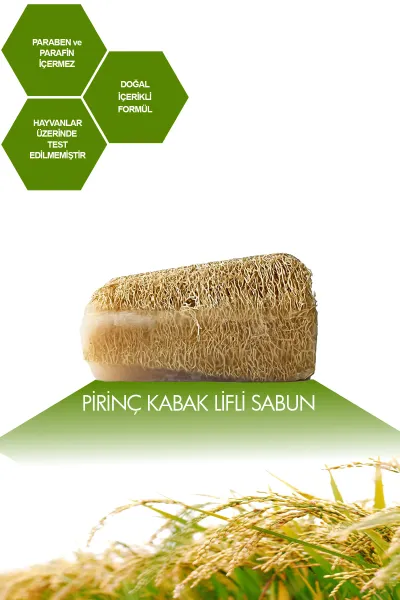 Kabak Lifli Pirinç Sabunu
