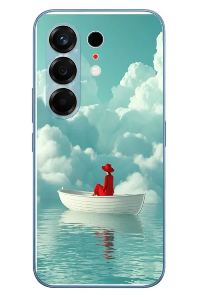 Tecno Camon 50 Ultra Uyumlu Teknede Kadın Baskılı Silikon Kılıf