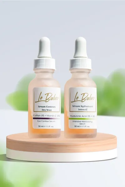 Yaşlanma Karşıtı Serum (retinol %1 Colagen) + Nemlendirici Bakım Serumu (hyaluronic Acid %3 B5)