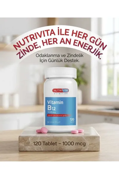 B12 1000 Mcg 120 Tablet