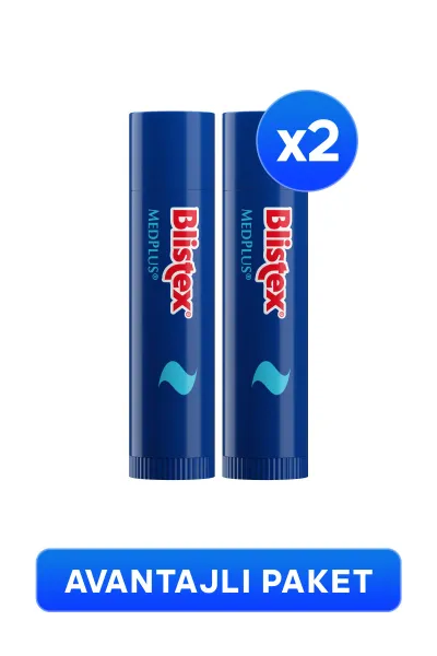 Medplus Stick - Kuruyan Ve Çatlayan Dudaklar Için Yoğun Bakım Dudak Kremi X2