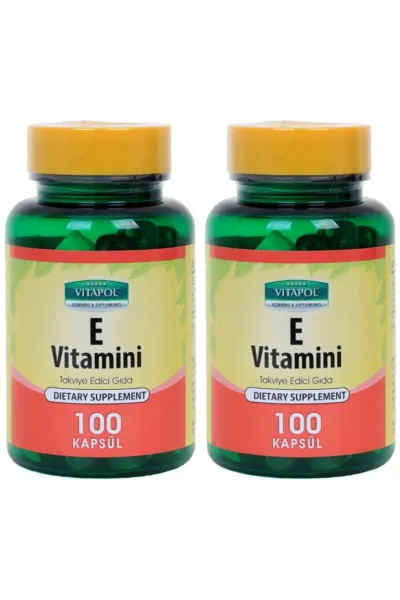 E Vitamini 400 Iu 268 Mg 2x100 Kapsül Vitamin E