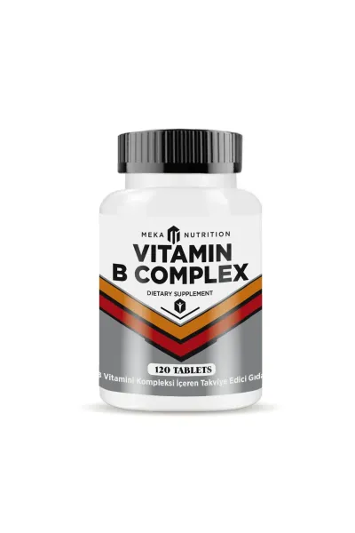 Meka Nutrition B Complex Vitamin C Selenium Zinc 120 Tablet B Vitamini