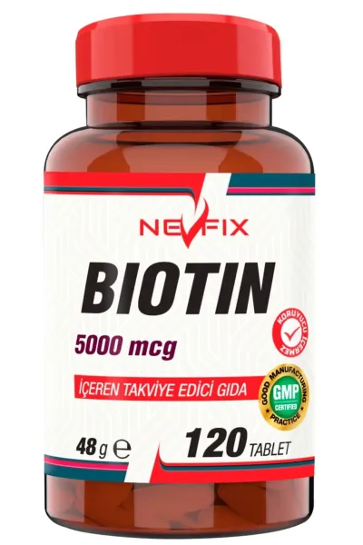 Biotin 5000 mcg 120 Tablet