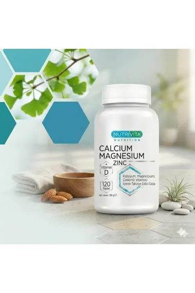 Calcium Magnesium Zinc Vitamin D 120 Tablet