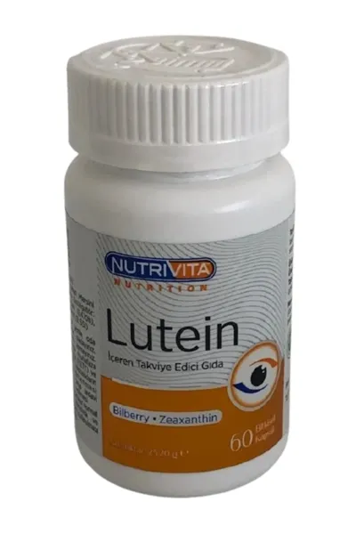 Lutein Yaban Mersini Bilberry Zeaxathin 60 Tablet