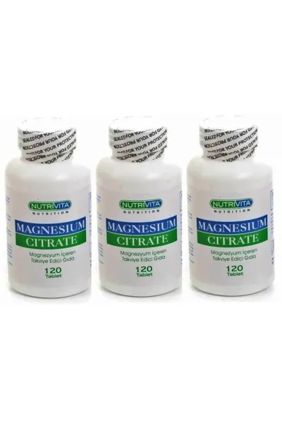Magnesium Citrate 250 Mg 120 Tablet