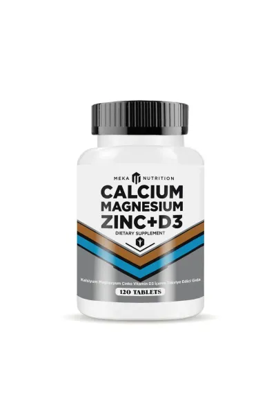 Kalsiyum Magnesyum Zinc Vitamin D 120 Tablet