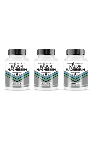 Nutrition Kalium Magnesium 3x60 Tablet Potasyum Magnezyum