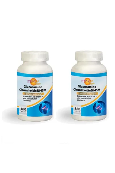 Glucosamine Chondraitin Msm 180 Tablet 2 Kutu