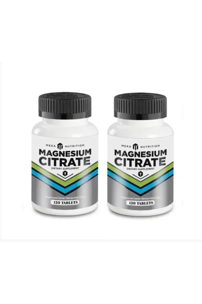 Magnezyum Sitrat ( Magnesium Citrate ) 120 Tablet 2 Kutu