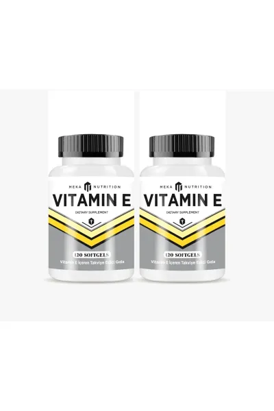 Vitamin E 120 Softgel 2 Kutu