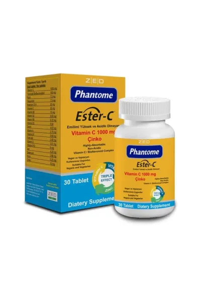 Ester-c 1000 Mg C Vitamini D Vit. Çinko Multivitamin 30 Tablet