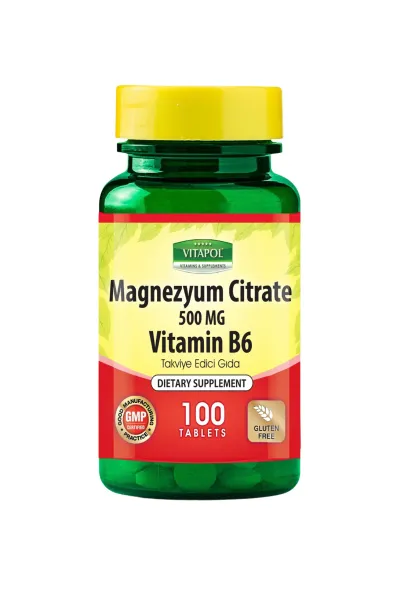 Magnezyum Citrate 100 Tb