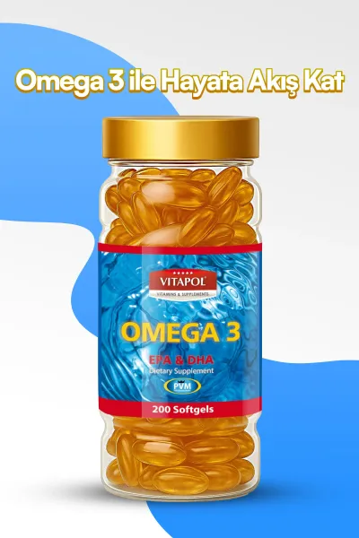 Balık Yağı 1000 Mg Omega 3 200