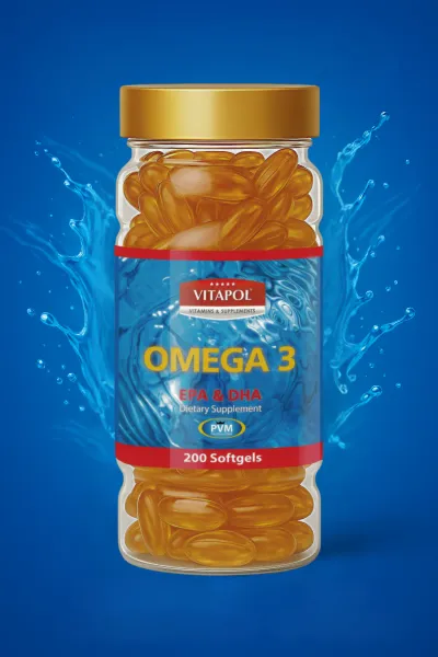 Omega 3 200 Kapsül Balık Yağı Fish Oil