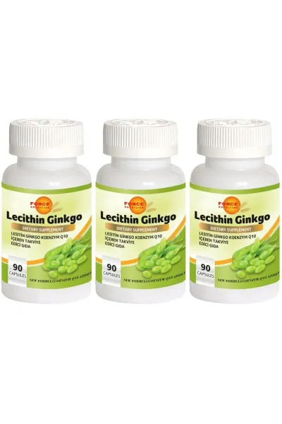 Lesitin Ginkgo Koenzim Q10 3x90 Kapsül