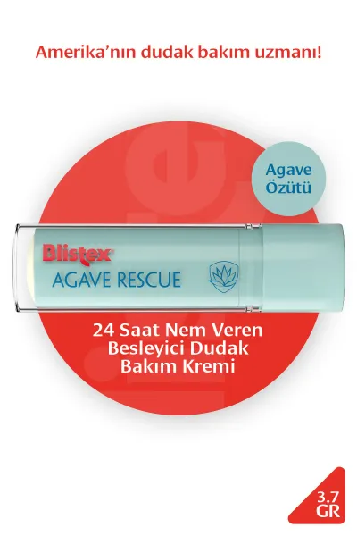 Agave Rescue - Uzun Süreli Nemlenmeyi Destekleyen Kurtarıcı Dudak Bakım Kremi