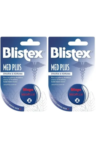 Medplus Jar - Kuruyan Ve Çatlayan Dudaklar Için Yoğun Bakım Dudak Kremi X2
