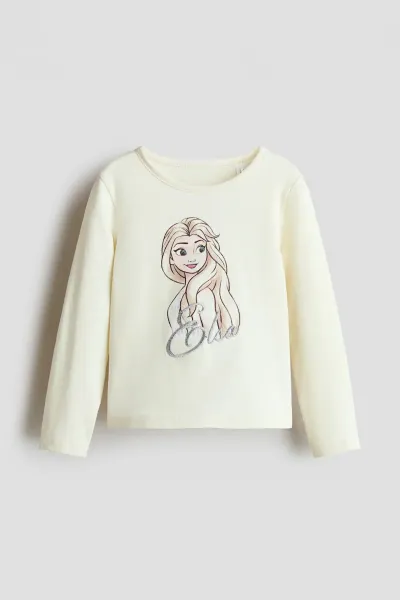 Kız Bebek & Çocuk Baskılı T-Shirt
