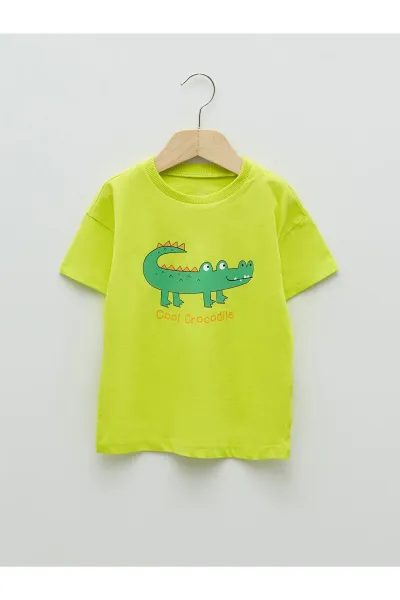 Erkek Bebek Baskılı T-Shirt