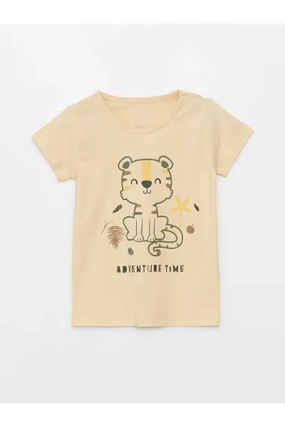 Erkek Bebek Baskılı T-Shirt