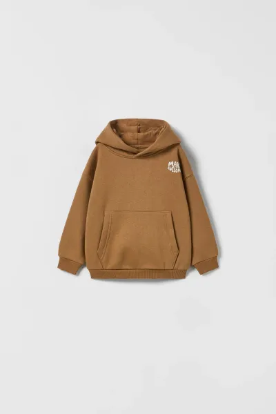 Erkek Bebek Kapüşonlu Sweatshirt