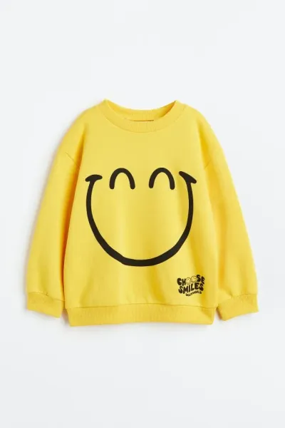 Erkek Çocuk Baskılı Sweatshirt