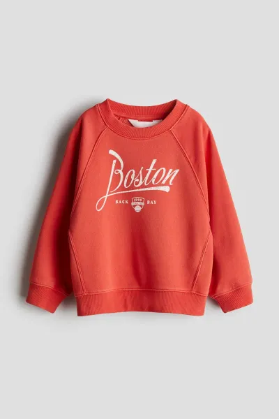 Erkek Çocuk Baskılı Sweatshirt