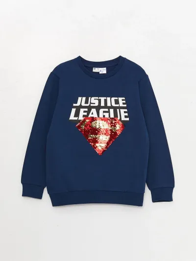 Erkek Çocuk Baskılı Sweatshirt