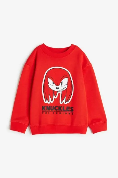 Erkek Çocuk Baskılı Sweatshirt
