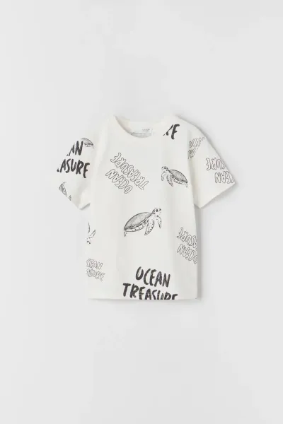 Erkek Çocuk Baskılı T-Shirt
