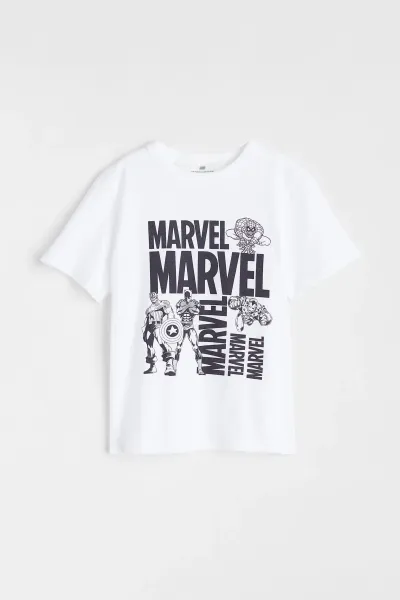 Erkek Çocuk Baskılı T-Shirt
