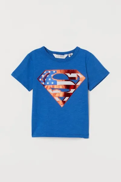Erkek Çocuk Baskılı T-Shirt