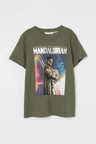 Erkek Çocuk Baskılı T-Shirt