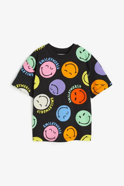 Erkek Çocuk Baskılı T-Shirt