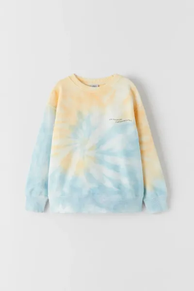 Erkek Çocuk Batik Sweatshirt