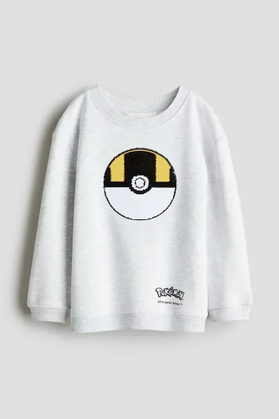 Erkek Çocuk Çift Yönlü Pullu Sweatshirt