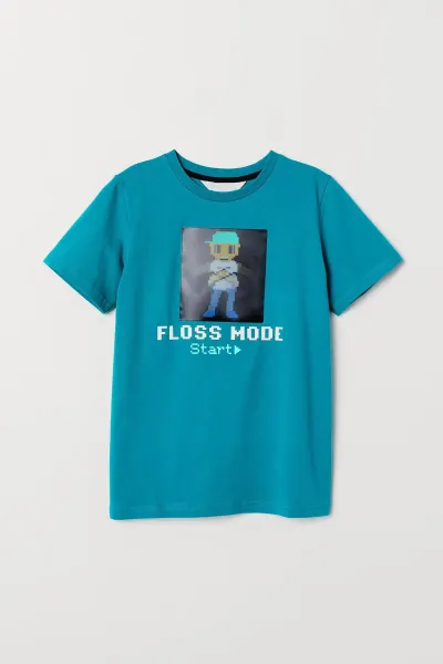 Erkek Çocuk Floss Mode T-Shirt
