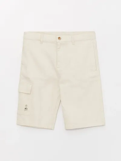 Erkek Çocuk Gabardin Şort