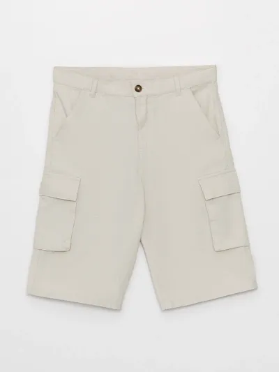 Erkek Çocuk Gabardin Şort