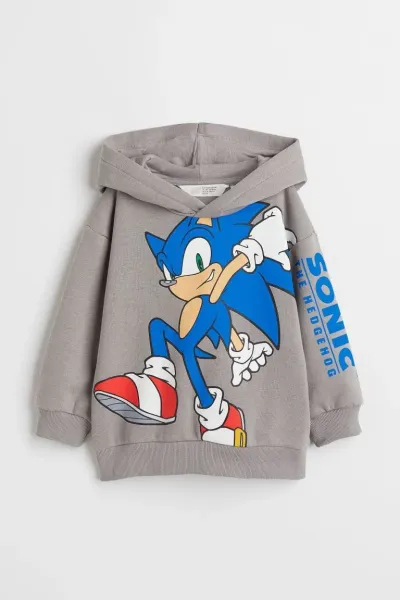 Erkek Çocuk Kapüşonlu Sweatshirt