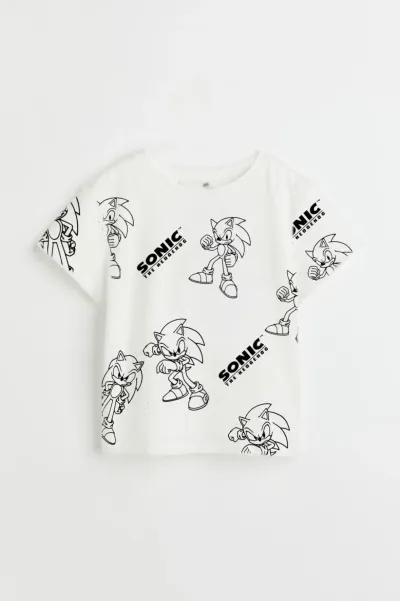 Erkek Çocuk Karakter Baskılı T-Shirt