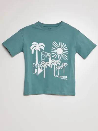 Erkek Çocuk Nakışlı T-Shirt