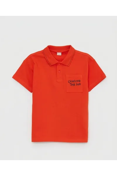 Erkek Çocuk Oversize Polo Yaka T-Shirt