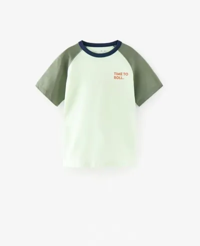 Erkek Çocuk Reglan Kol T-Shirt